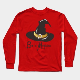 Magician Hat Long Sleeve T-Shirt